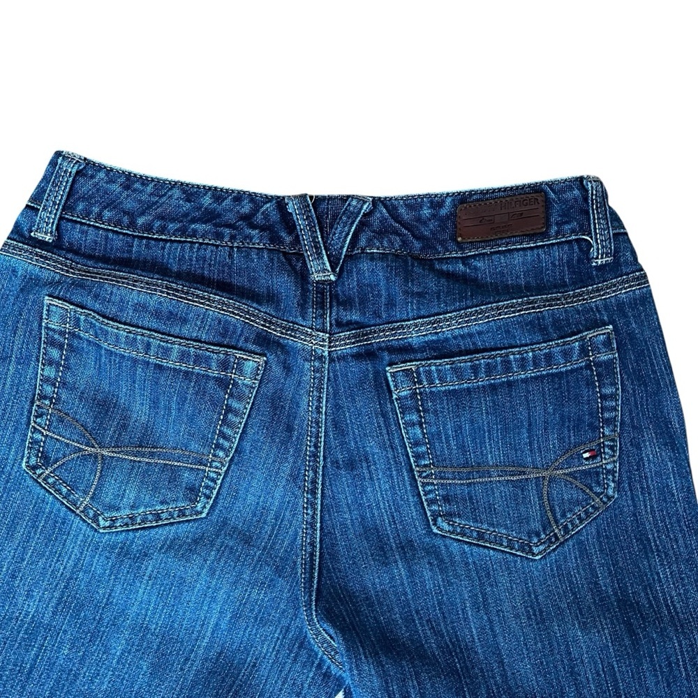 Tommy Hilfiger Size 4 Women’s Cropped Jeans Dark Wash - Picture 4 of 11